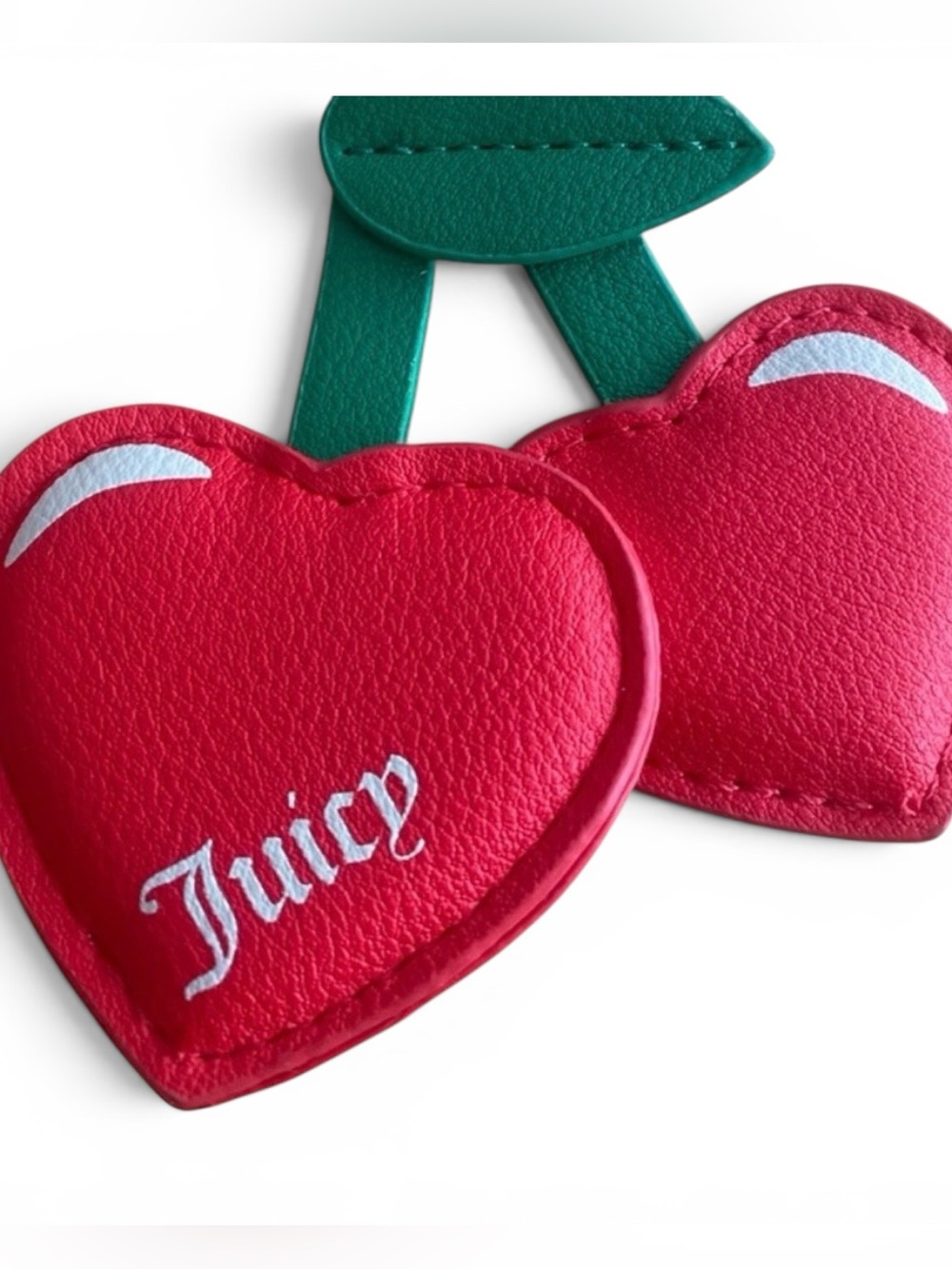 Juicy couture, red, cherry heart bag charm NWOT - Picture 4 of 6